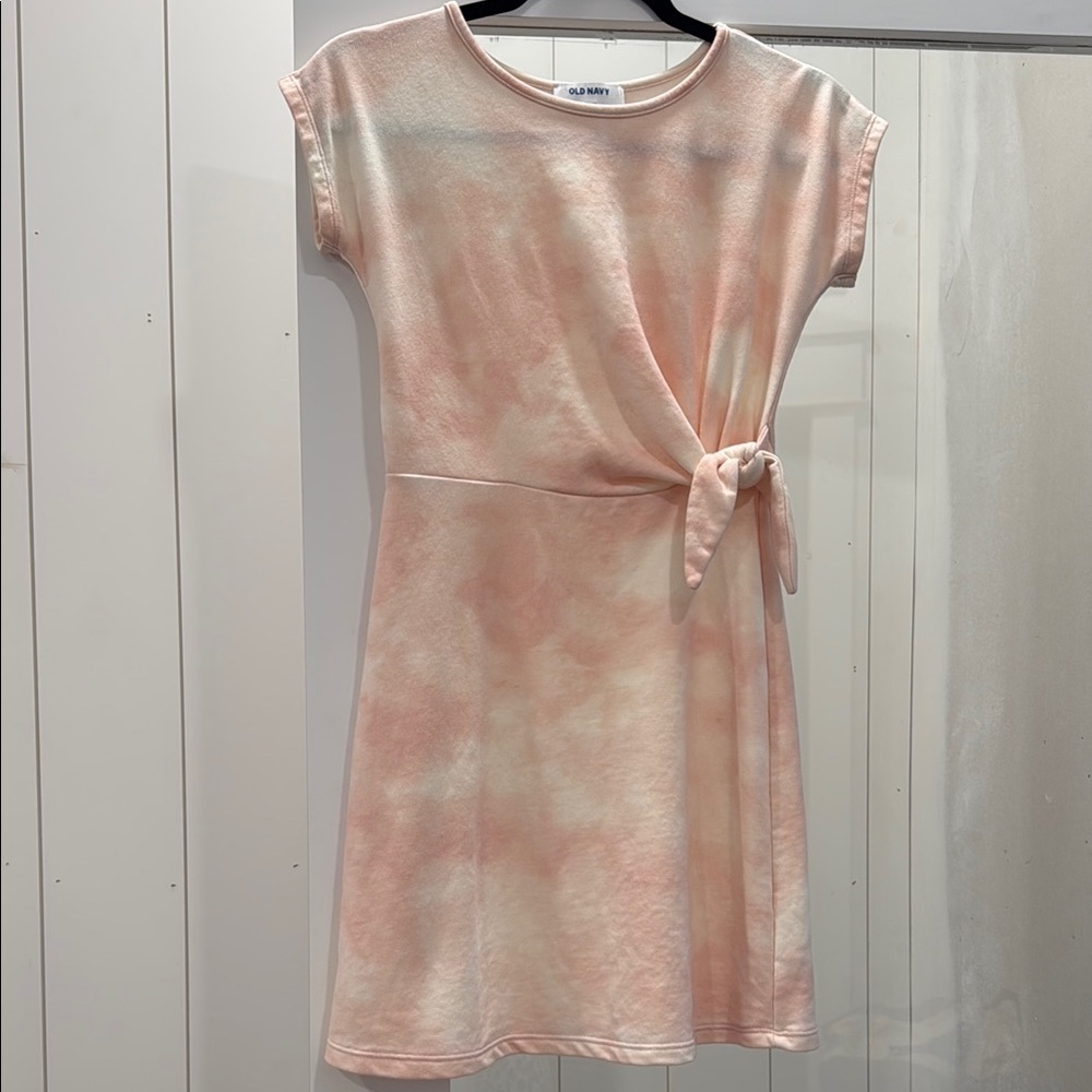 Old Navy Pink Tie-Dye Kids Dress